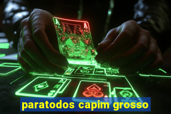 paratodos capim grosso